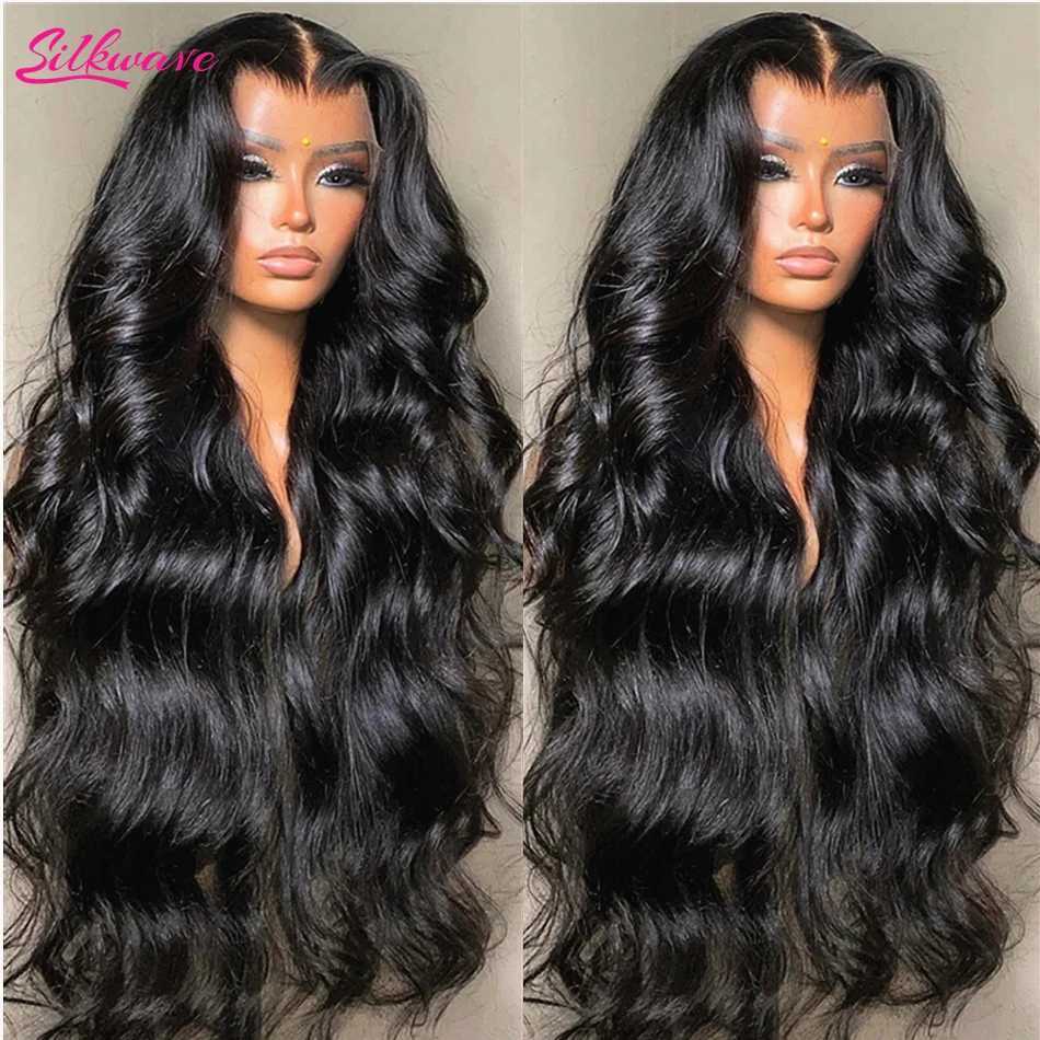 360 Full Lace Wigs 100% Pre Plucked Body Wave 13x6 Hd Lace Frontal Wig Brazilian Hair For Black Women 200 DensityM240712