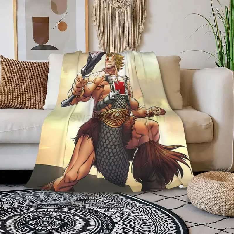 He-Man Masters Of The Universe Blankets Fleece All Season anime Multifunction Lightweight Thin Throw Blanket Office BedspreadsB270712
