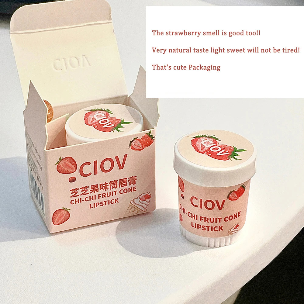 Jelly Peach Lip Balm Lips Care Lip Sleep Mask Hydrated Pink Lip Repair Nourish Protect Colorless Cute Sweet Lipstick Makeup Base 240712