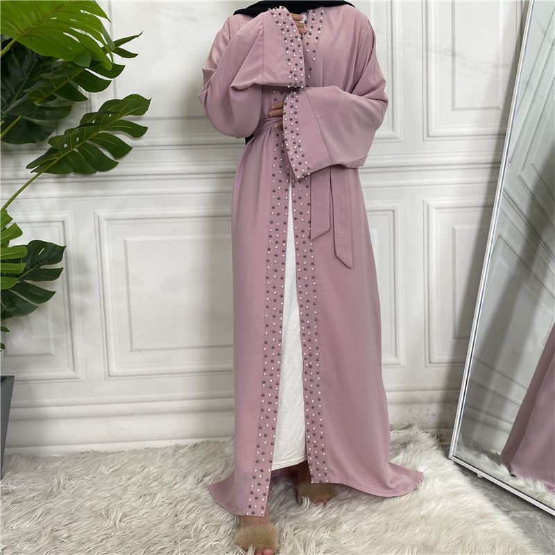 New african dresses for women Dingzhu Muslim tie up cardigan robe femme robe africaine bazin riche ankara plus size dress