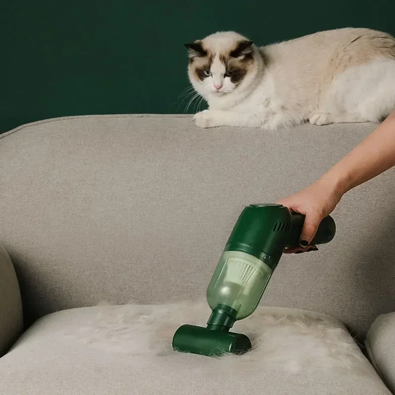 Wireless Vacuum Cleaner, Pet Cleaning Supplies, Cat and Dog Hair Suction Device, USB Charging, Car Household