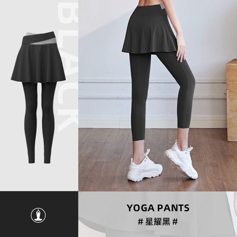 Juyi Tang Colorful Fitness Running High Waist Lift Tight Anti Walking Light Block Hip Fake Two Yoga Pants Yoga Top Yoga Jackets for Women Full Zip
