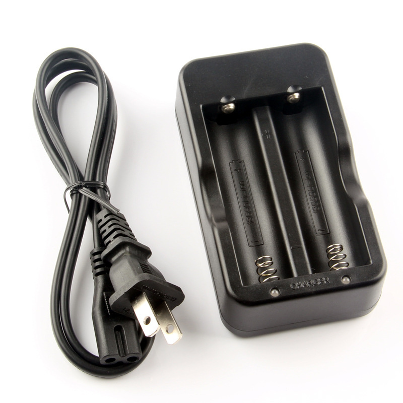 NO 25 18650 Dual Charger Li-ion Battery Charger Dual Slot Charger EU Individual Dual Charger