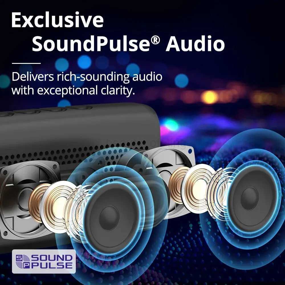 Tronsmart Trip Portable Speaker Dual-Driver Bluetooth Speaker IPX7 Waterproof True Wireless Stereo for OutdoorCL240712