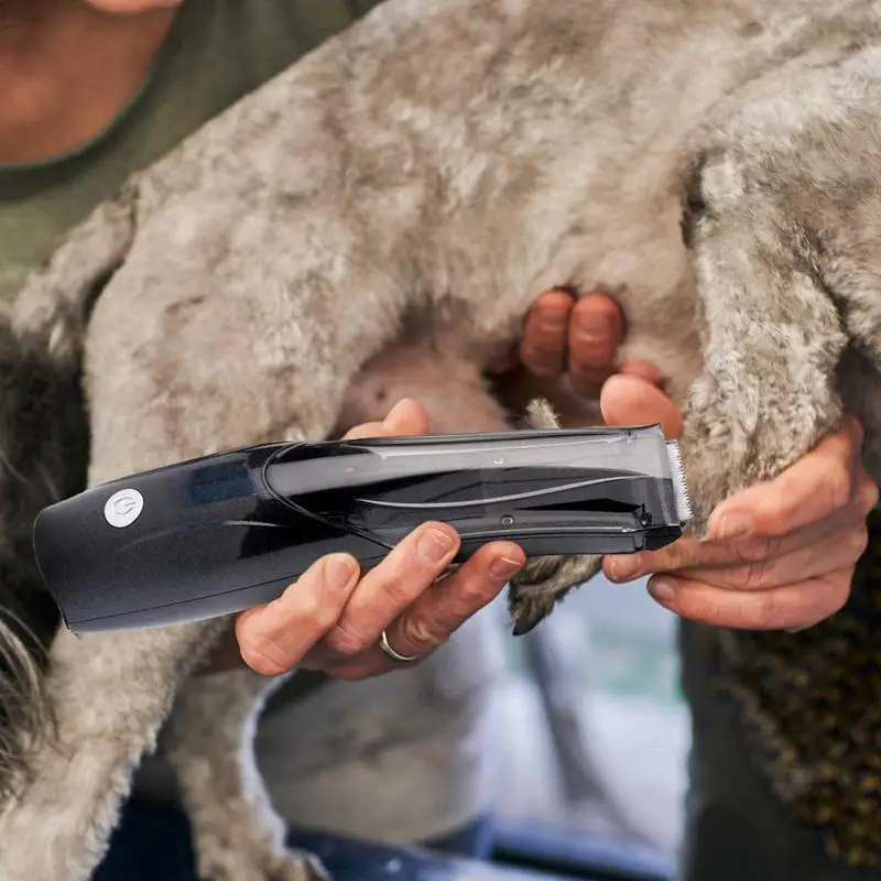 Cat Grooming Clipper 3-speed USB Electric Pet Razor Low Noise Pet Thick Hair Clipper With Suction 1500mAh Vacuum Rechargeable