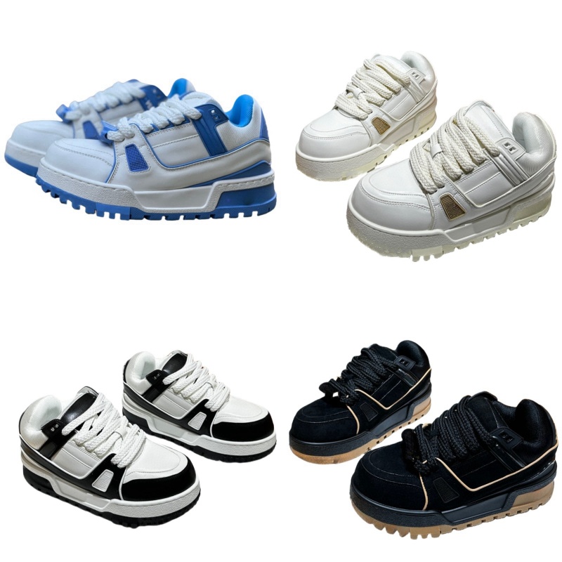 Skate shoes for couple classic designer shoes women's lace-up sneakers new platform casual shoes non-slip waterproof outdoor shoes men'