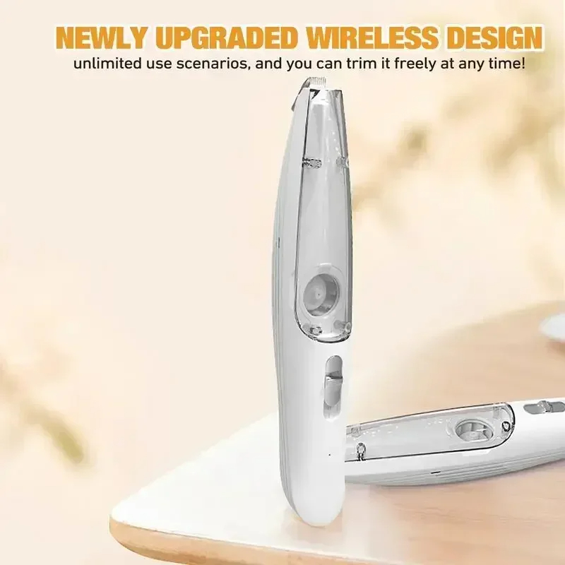 Low Noise Dog Hair For Paw Fur Grooming Vacuum Pet Hair Cutting Machine Trimmer Shaver For Dog Cats Eyes Ears Face new