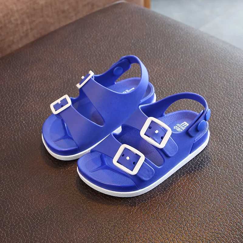 Kids Sandals Boys Girls Beach Shoes Soft Lightweight Closed-Toe Outdoor Childrens Toddler Sandasl for Baby Shoes Summer W250221