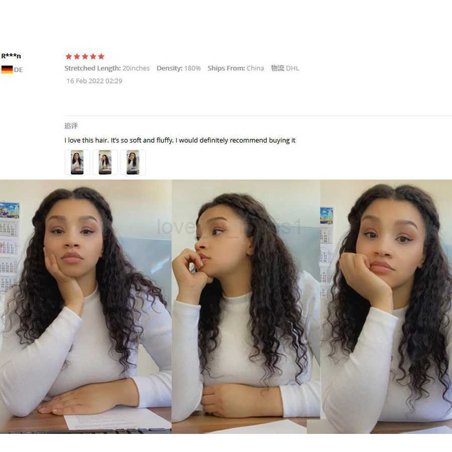 Topnormantic Nature Wave U Part Wig Brazilian Remy Wigs 250 Density Nature Color U Part Wigs For Black WomenM240712