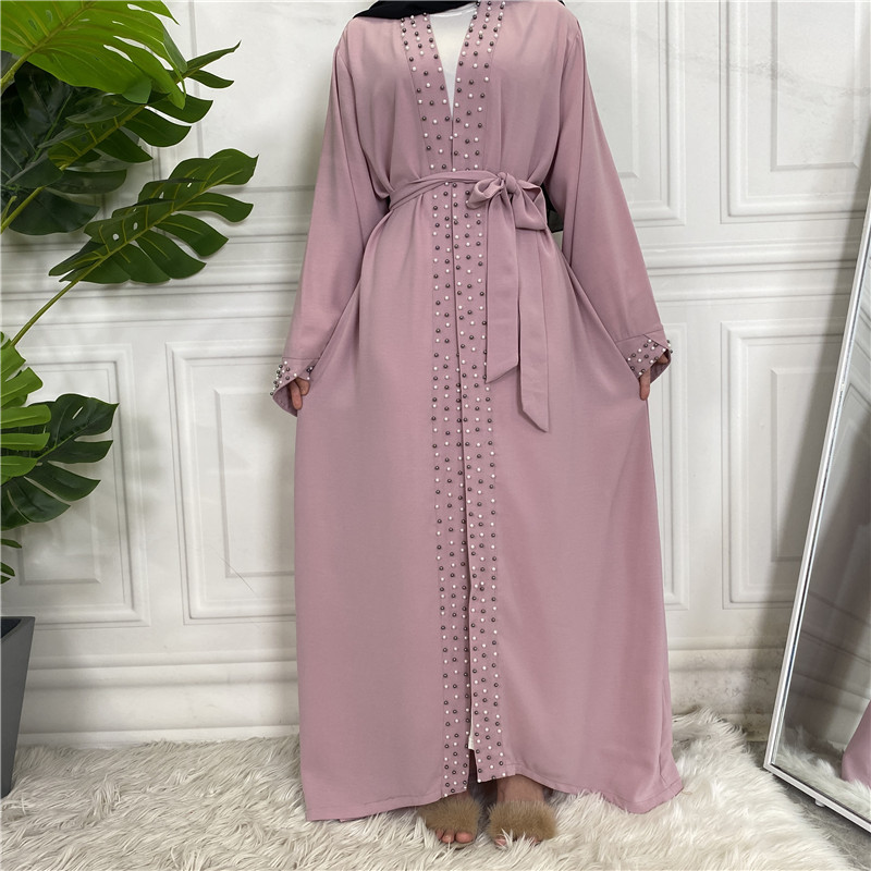 New african dresses for women Dingzhu Muslim tie up cardigan robe femme robe africaine bazin riche ankara plus size dress