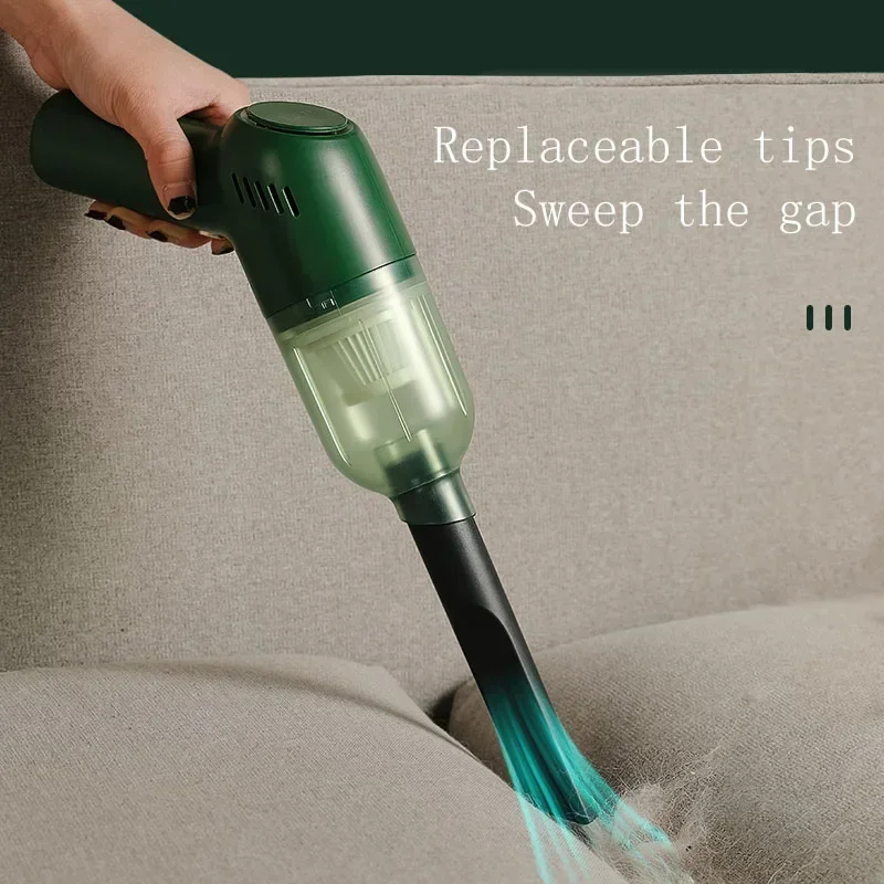 Wireless Vacuum Cleaner, Pet Cleaning Supplies, Cat and Dog Hair Suction Device, USB Charging, Car Household