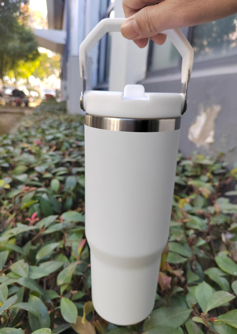 Water Bottles 30oz 20oz Cups Heat Preservation Stainless Steel Outdoor Large Capacity Tumblers Reusable Leakproof Flip Cup Water Bottle Mugs US STOCK 