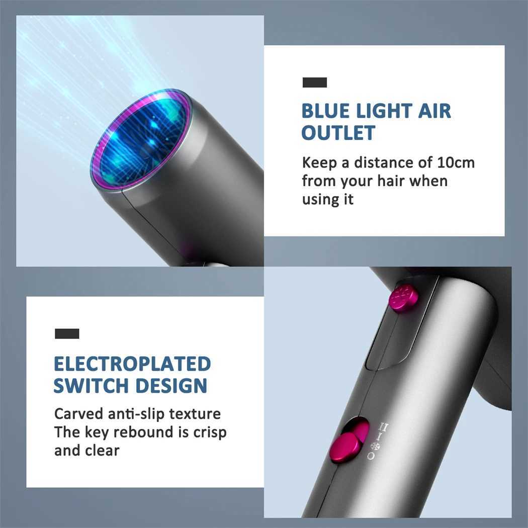 Hair dryer Household anion high-speed hot cold air high power Internet celebrity hair dryer hair salon W241018