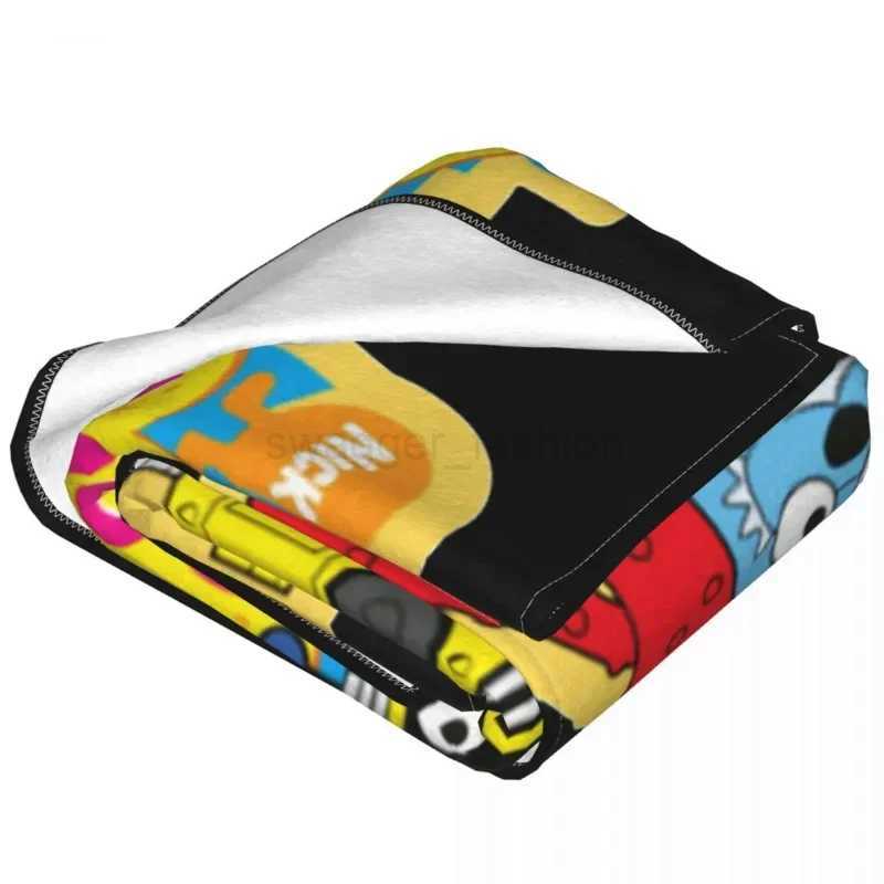 Yo Gabba Cartoon Blanket Flannel Funny Warm Throw Blanket for Bedspread Spring AutumnB270712