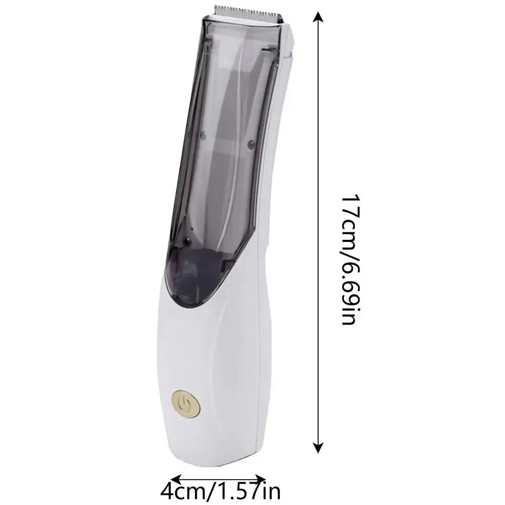 Cat Grooming Clipper 3-speed USB Electric Pet Razor Low Noise Pet Thick Hair Clipper With Suction 1500mAh Vacuum Rechargeable