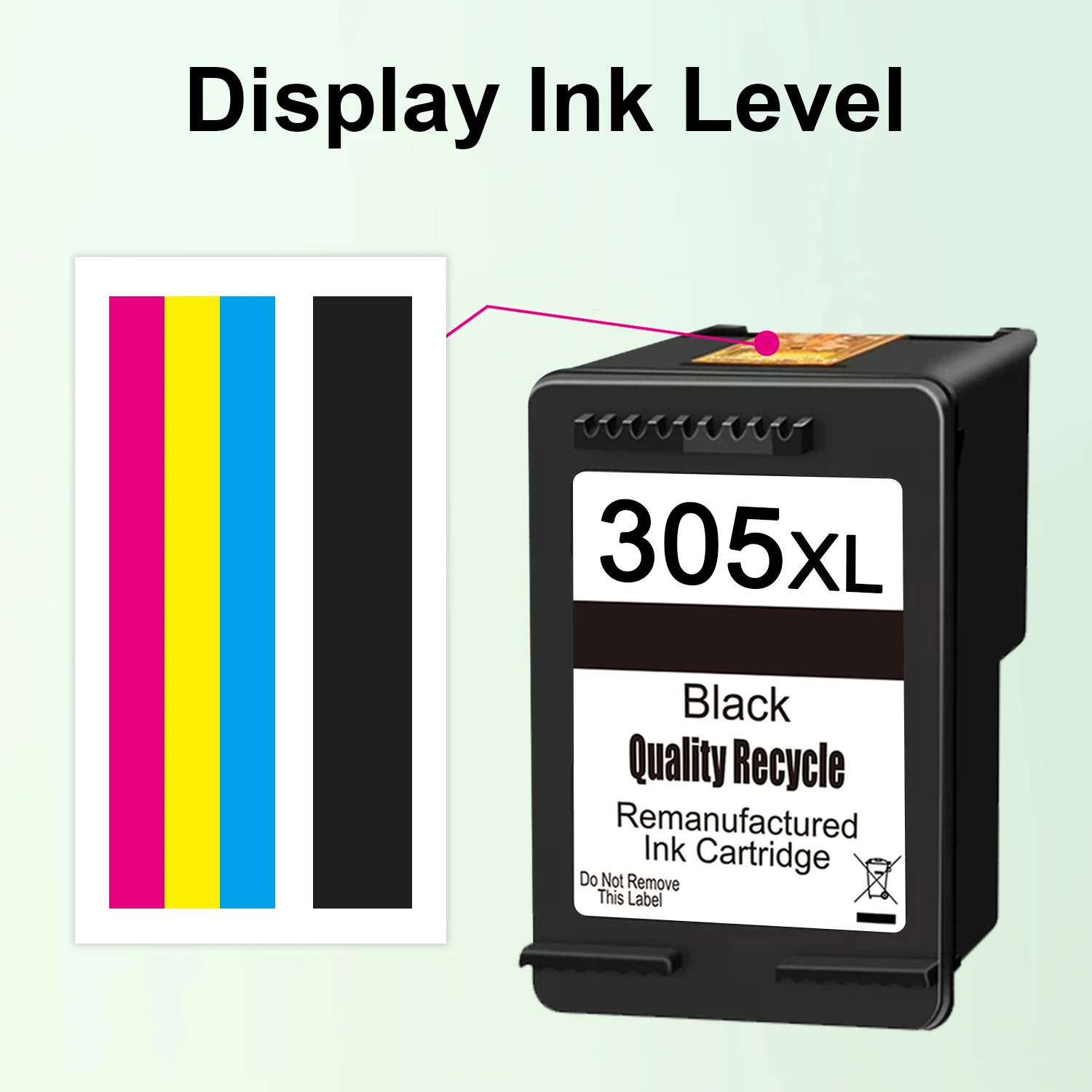 KT INK 305XL Ink cartridge Compatible for HP 305 for HP 305XL DeskJet 2700 2710 2721 2722 4120 4110 4130 1210 6010 240711