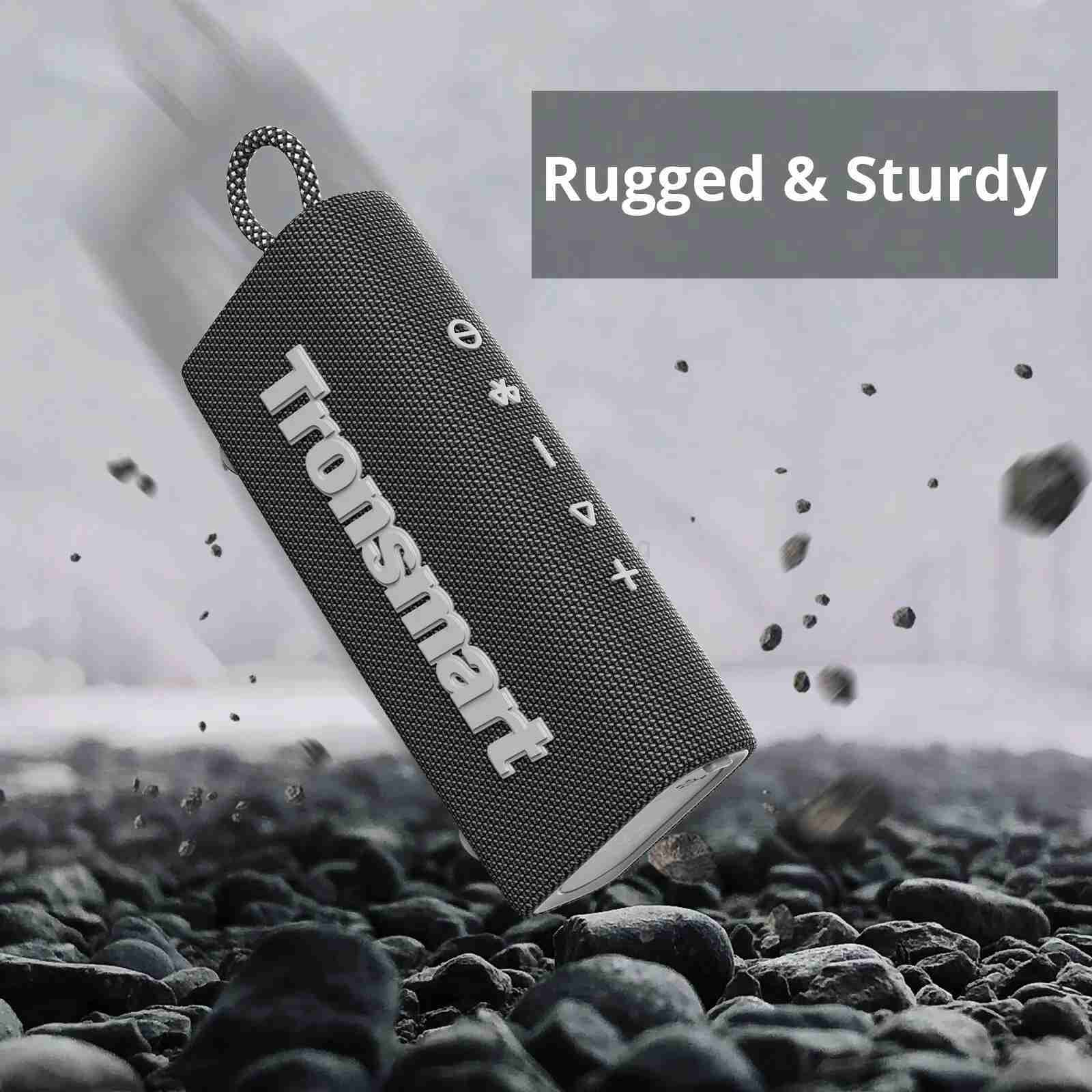 Tronsmart Trip Portable Speaker Dual-Driver Bluetooth Speaker IPX7 Waterproof True Wireless Stereo for OutdoorCL240712