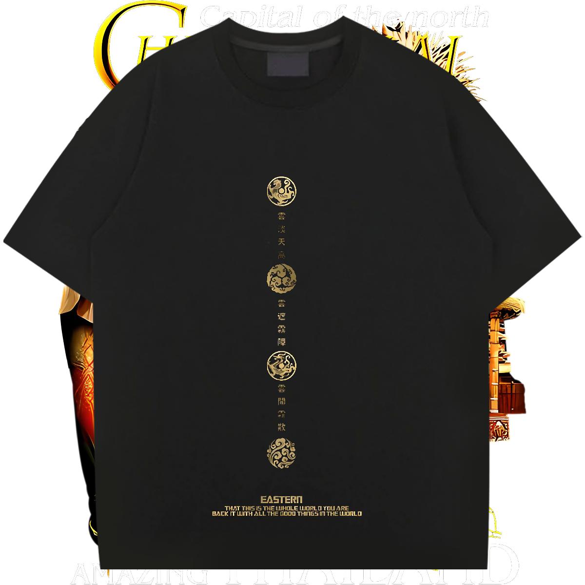 Classic T-Shirts Casual Beach Short Sleeve Cotton O-Neck Men Tshirts Wholesale DIY Printed Polos