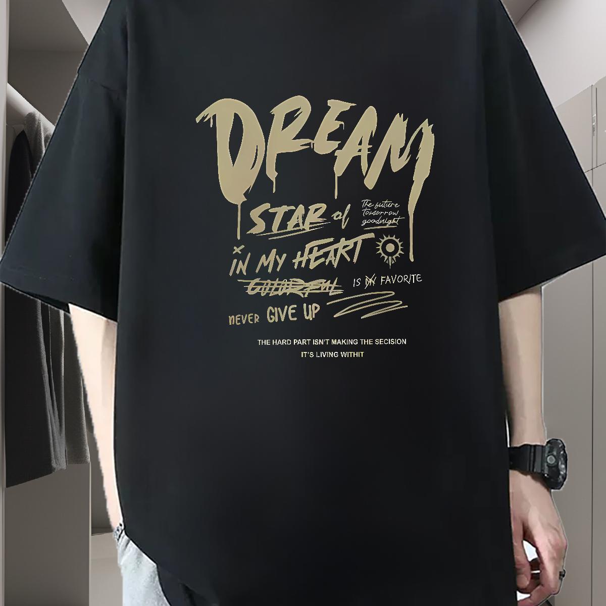 Classic T-Shirts DIY Printed Anime Printing Street Men Clothes T-Shirt Round Neck Short Sleeve Unisex