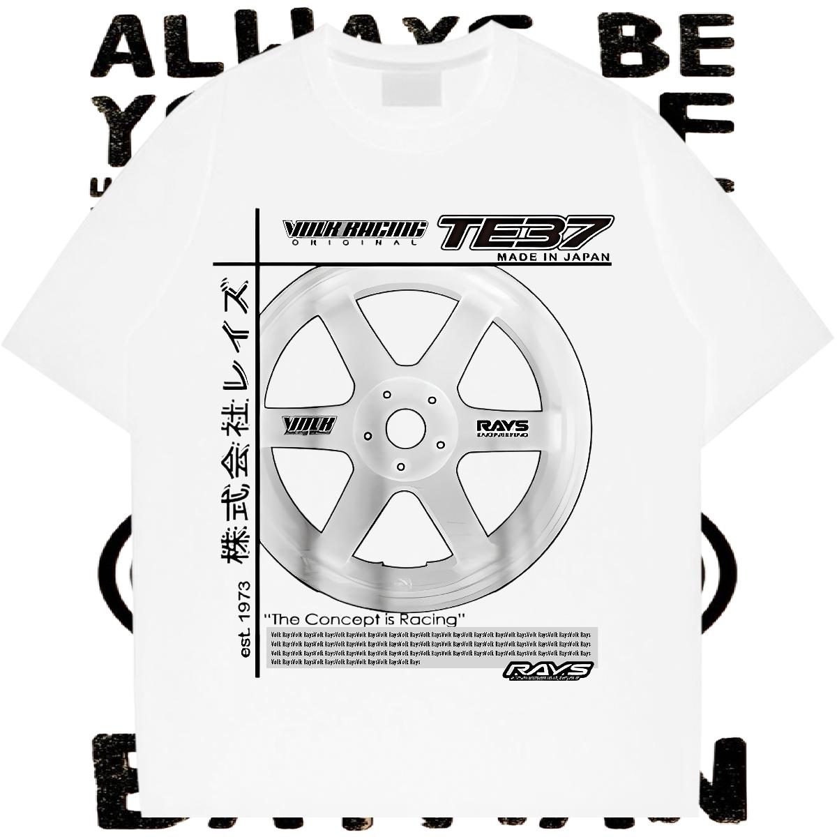 Fashion Design T shirt DIY Casual Daily Wear Tshirt for Man Woman Breathable Crew Neck Cool Design