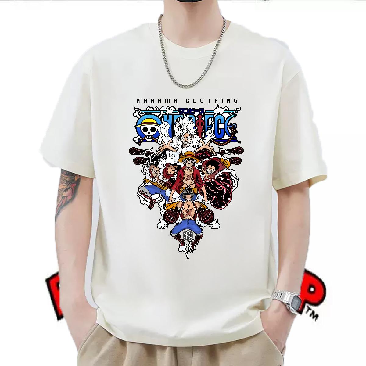 Classic Men T Shirts Street Cotton Breathable Short Sleeve Mens Tshirts DIY Cartoon Print Polos