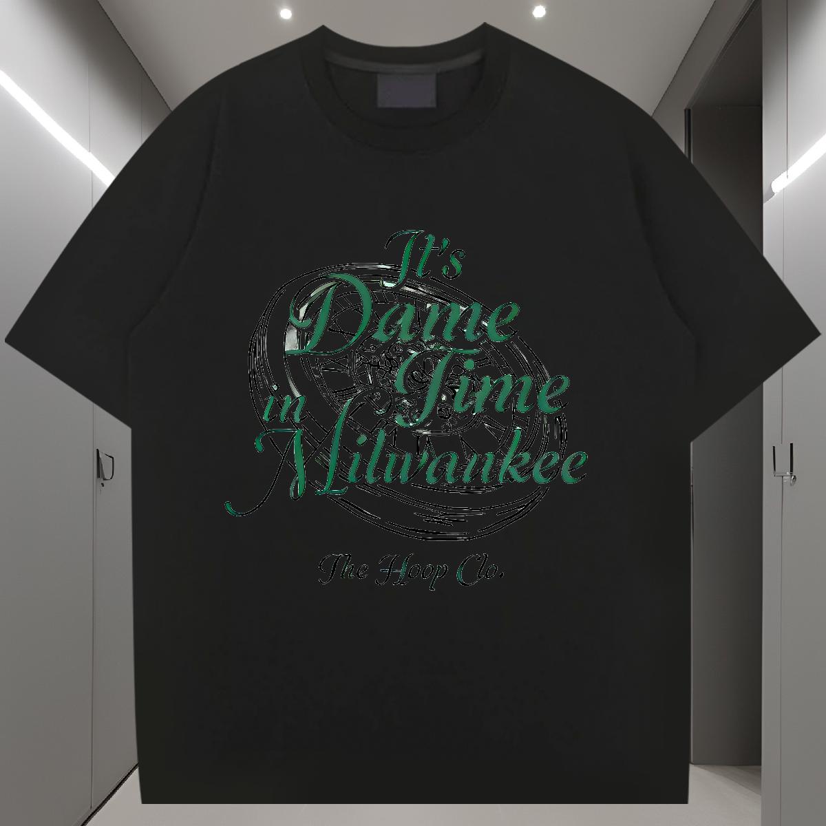 Stylist T-Shirts Cartoon Print Mens Tshirts Summer Casual Cotton Breathable Soft Loose Top Tees