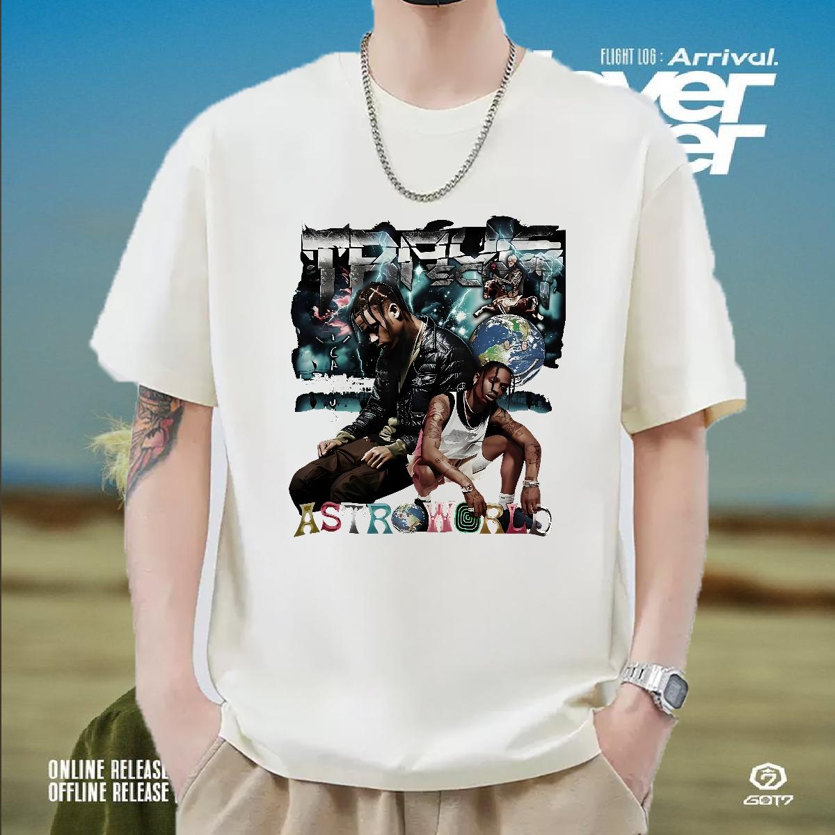 High Quality Man T Shirts Street wear Hip Hop O-Neck Short Sleeve Cotton Men Tops Tees Fashion Designer Plus Size Cartoon Tees Shirts