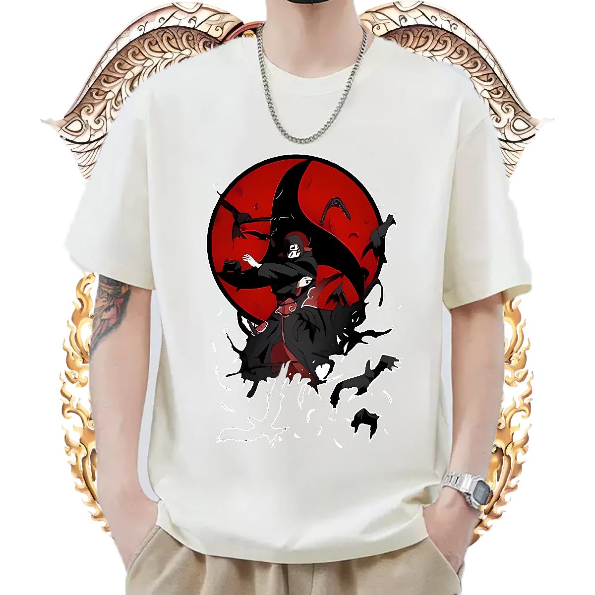 Unisex Tshirt for Man Woman Cotton Breathable Anime Printing Street T Shirts Men Customized Fashion Wear