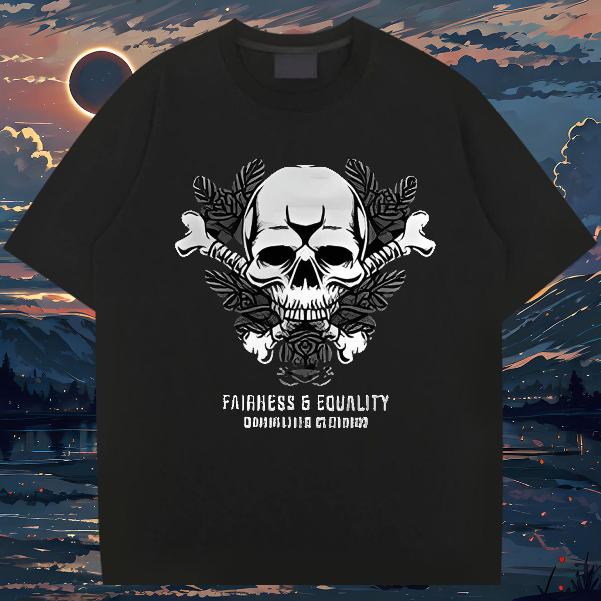 New Designer T Shirts Men DIY Anime Outdoor Men Tops Tees Cotton Breathable Cool Design