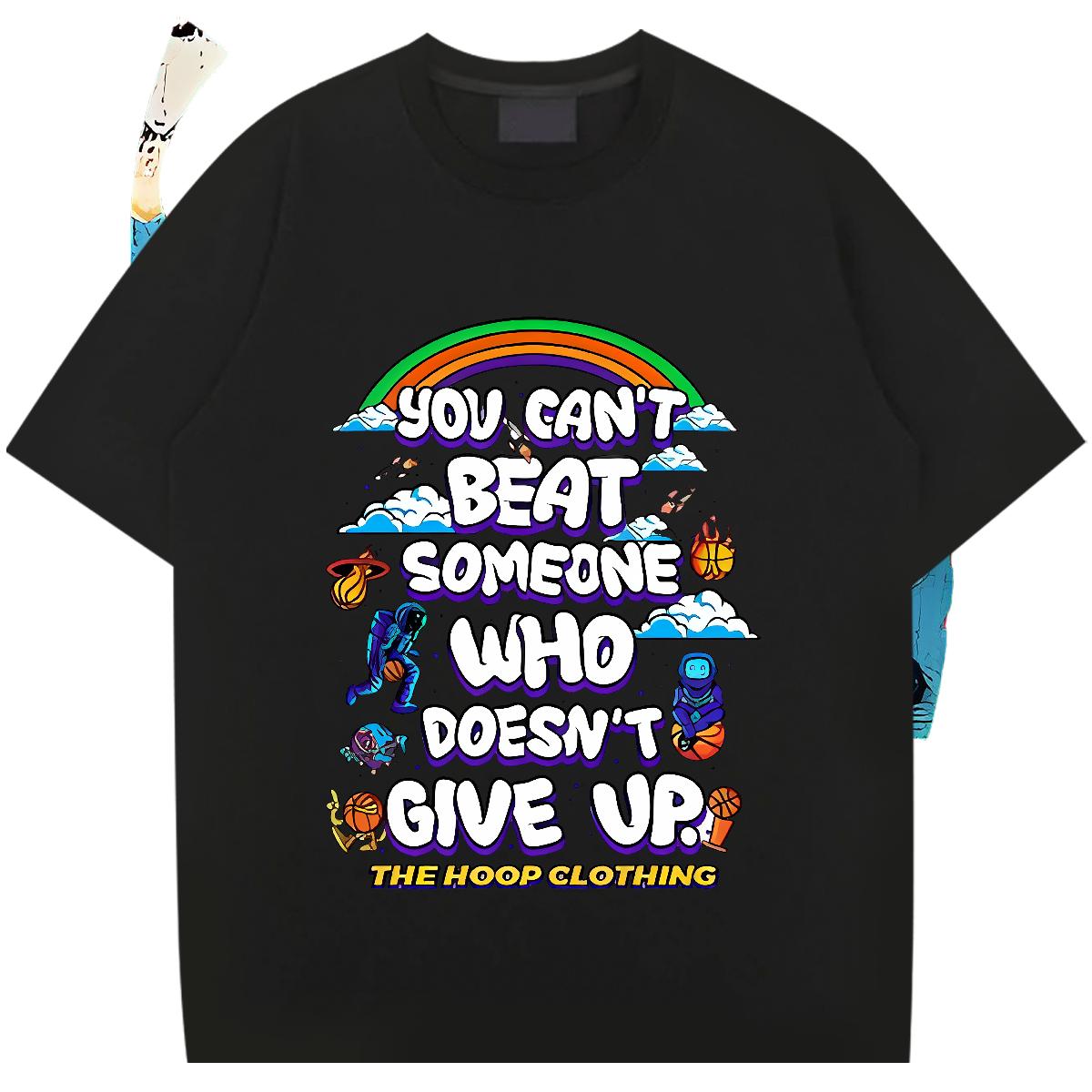 Classic Men T Shirts Beach 180g Cotton Men Tees 2024 DIY Floral Print Wear