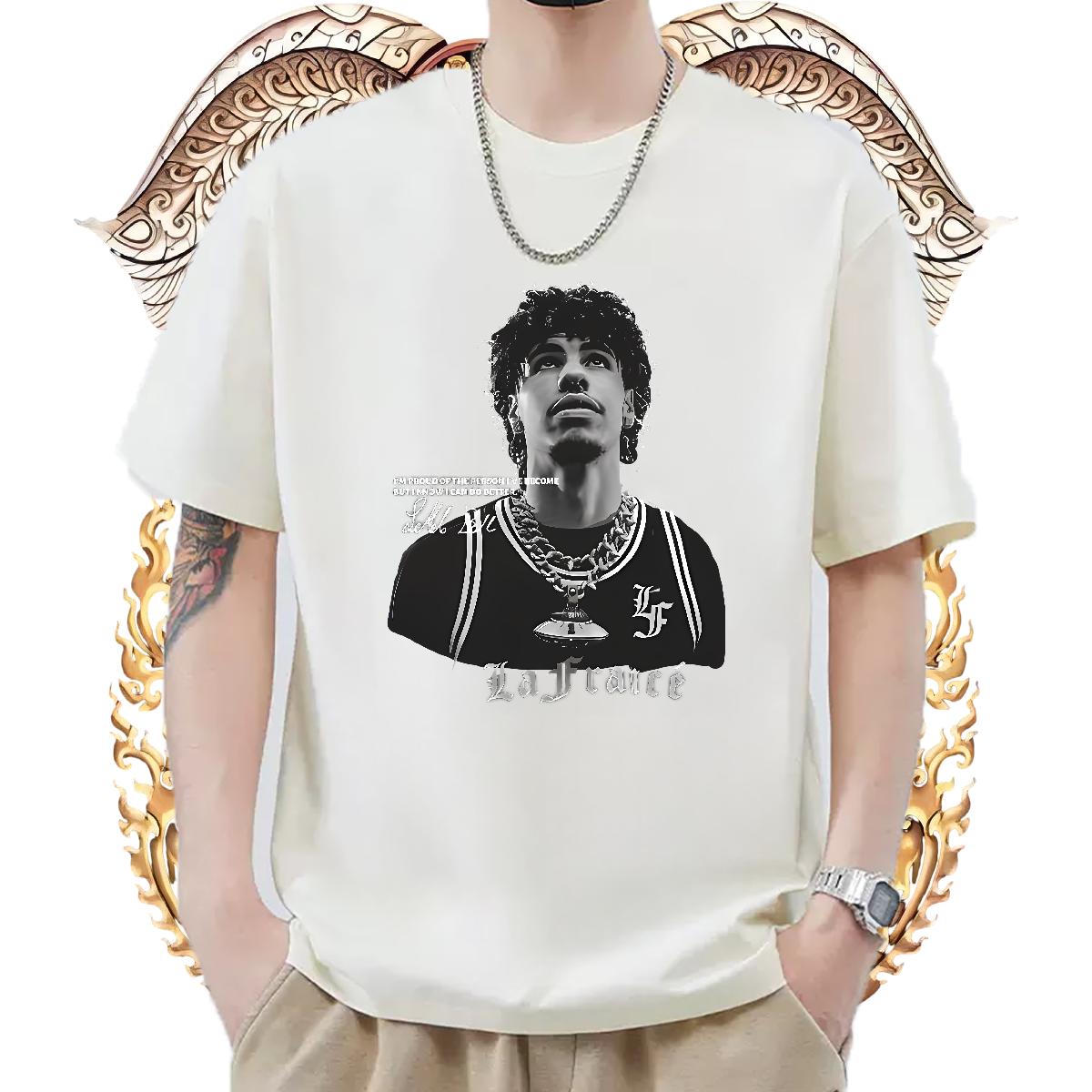 2024 Summer T shirt Cartoon Printing S-3XL Men Tshirts Outdoor Short sleeve Cotton Soft Loose Tops