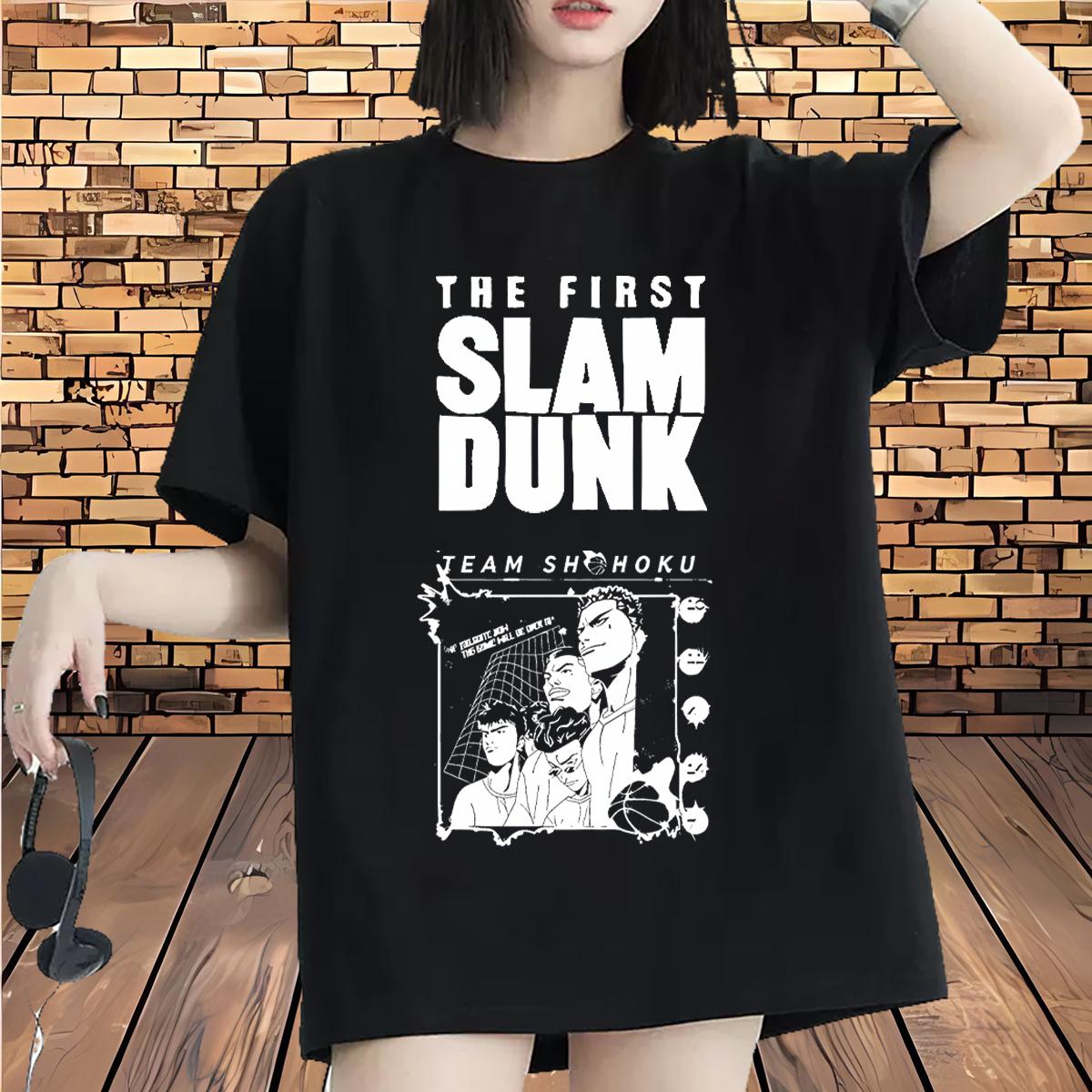 Short Sleeve Cotton O-Neck T shirt Custom Sports Casual Women Tshirts Cartoon Print Loose fit Polos