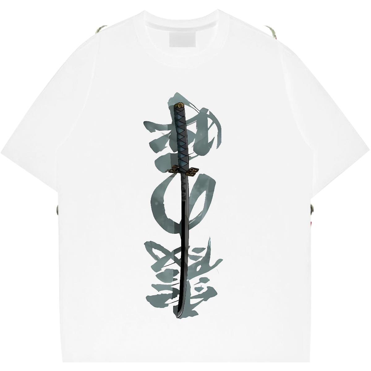 Cool Design Men Tshirts Breathable Short Sleeve Anime Printing Street T-Shirts for Men Plus Size Custom Classic Tees Shirts