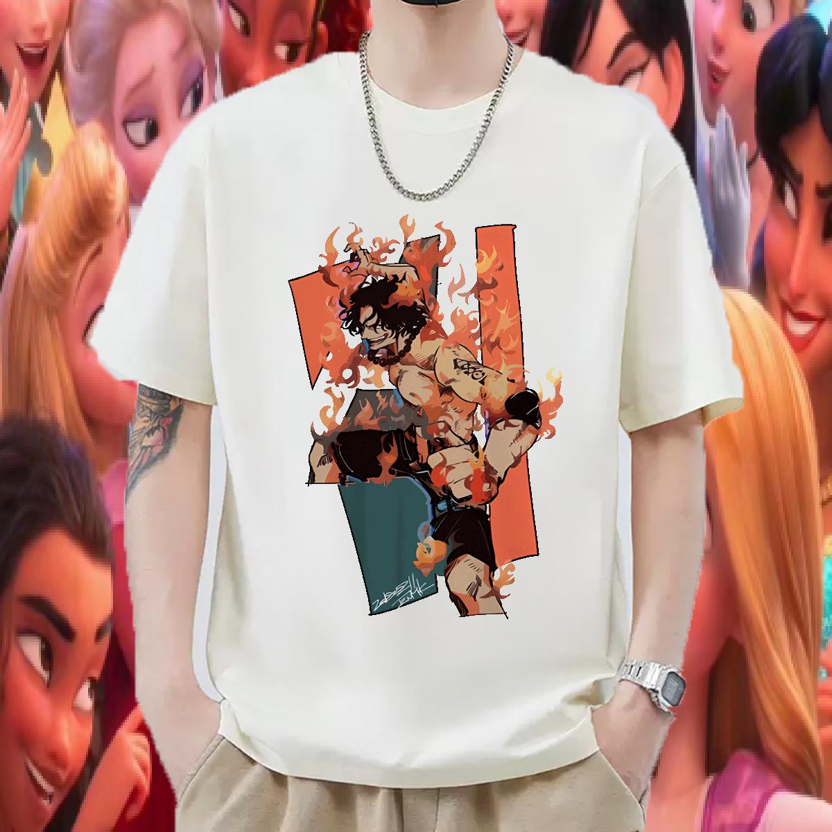 Stylist T-Shirts Custom Printed Home Outdoor Mens Tshirts Crew Neck Cotton Brand