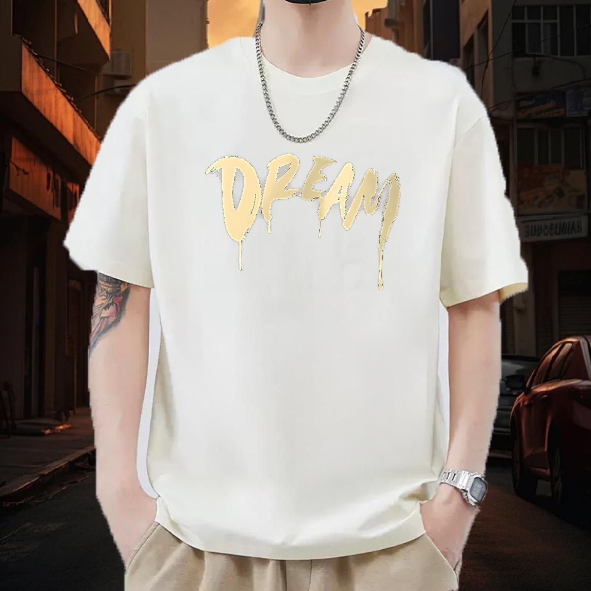Brand Men Tees 180g Cotton Hip Hop Street T-Shirts Cartoon Printing S-3XL New Designer Tops Tees
