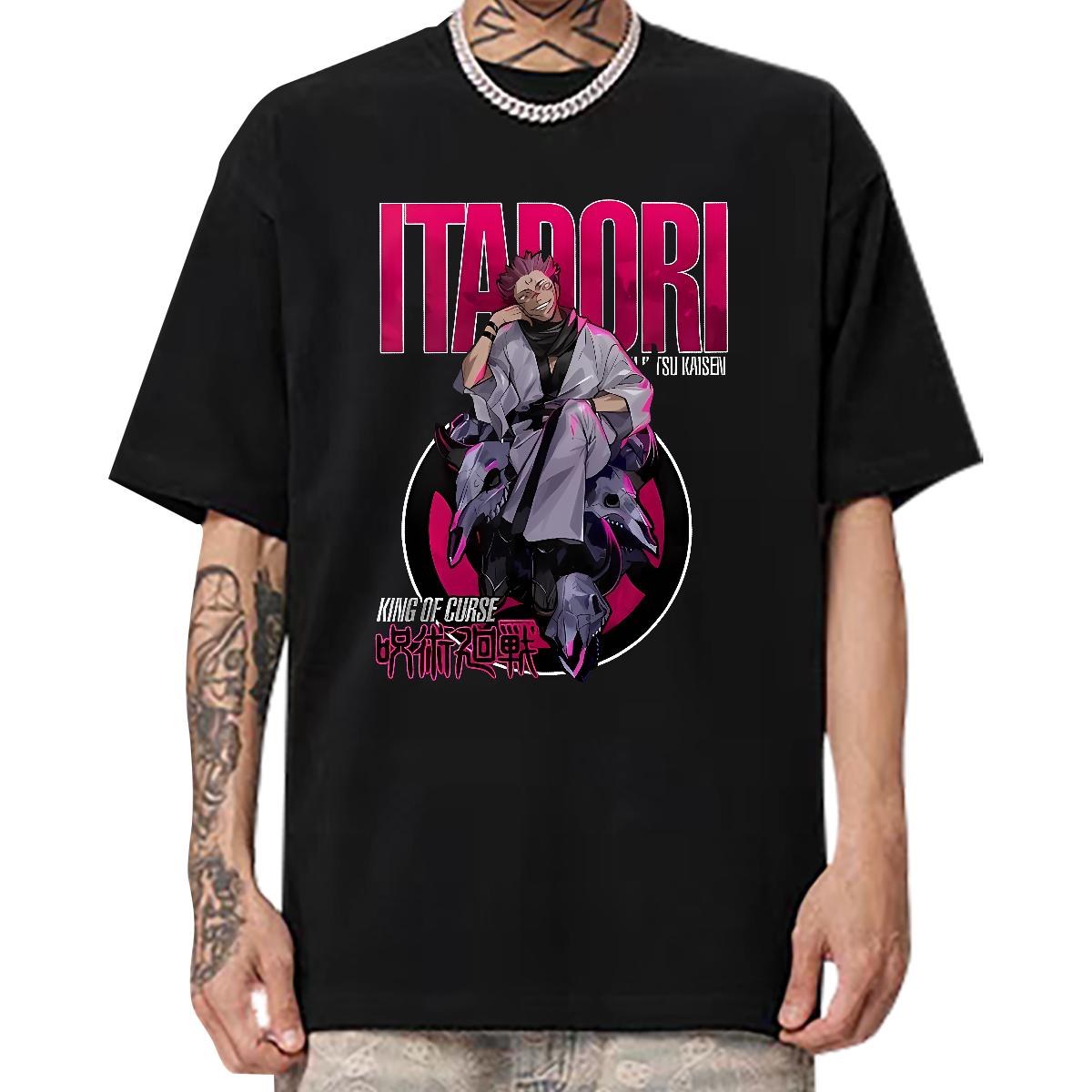 2024 New T-Shirts Custom Anime Outdoor Couples T Shirts Cotton Breathable Comfortable