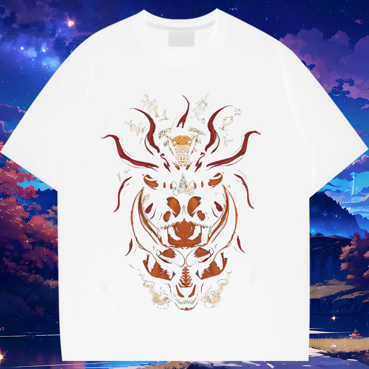 Comfortable T-Shirts for Women Breathable Crew Neck Tops Shirt Daily Wear New Arrival Lady T shirt Anime Print