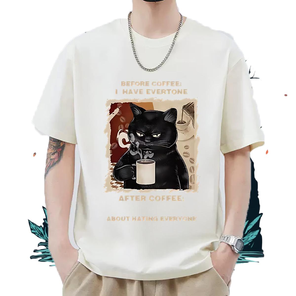 Fashion Casual T shirt Custom Print Plus Size Anime Printing Street Men Tops Tees Breathable Short Sleeve Popular