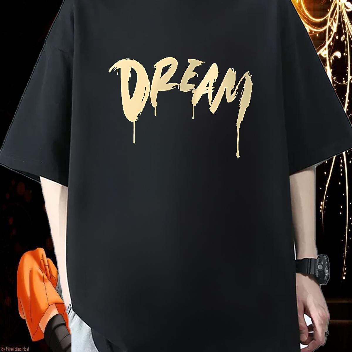 Fashion Mens T Shirts Floral Print Tshirts Home Outdoor Crew Neck Cotton Loose Tops Tees