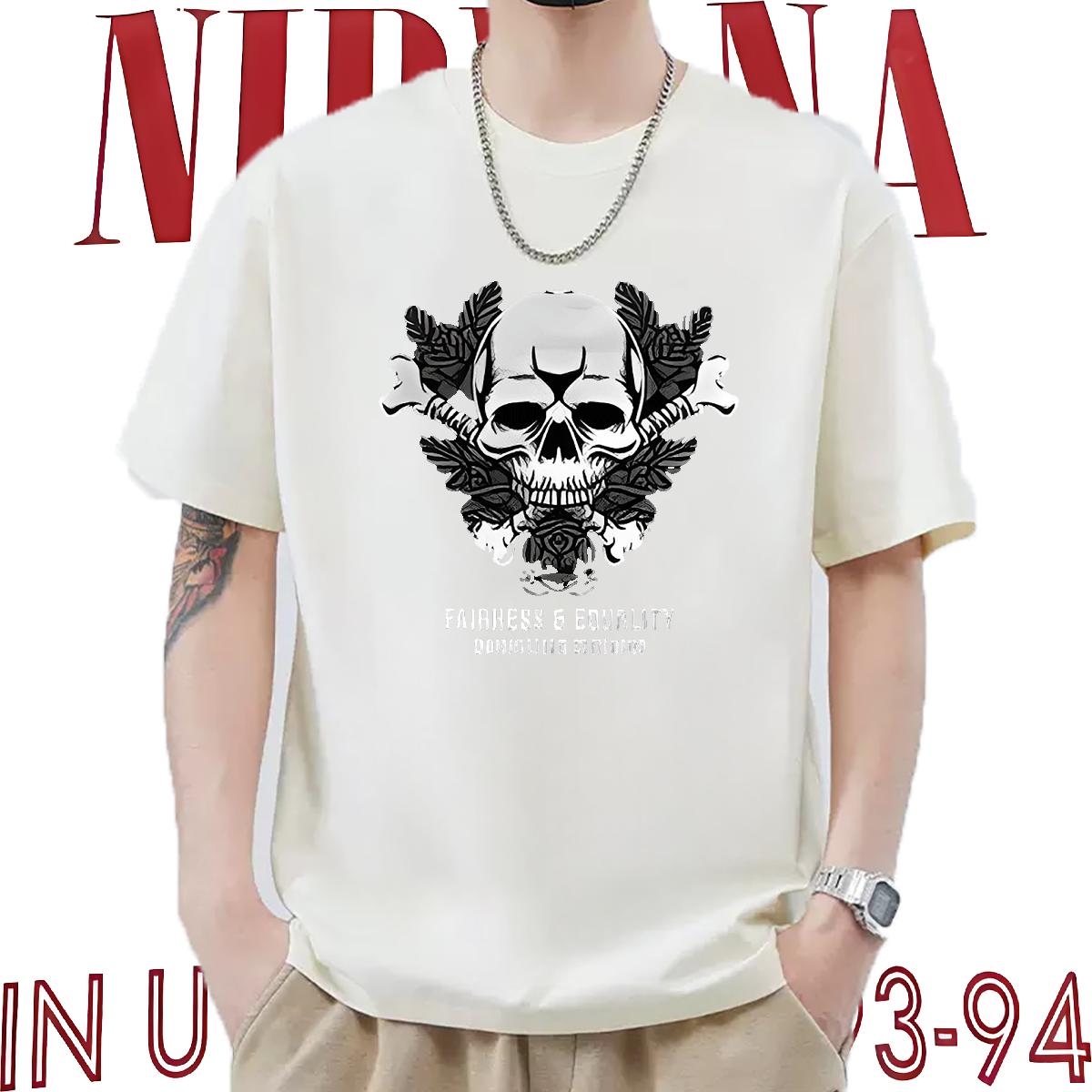 Classic Casual Man T Shirts DIY Logo Tshirts Daily Wear Short Sleeve Cotton O-Neck Loose Clothings