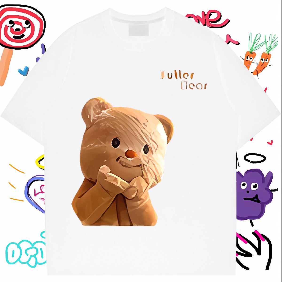 Designer Men Tops Tees Cotton O Neck Short Sleeves Daily Outfit Man T Shirts DIY Printed Fashion Design Tshirts