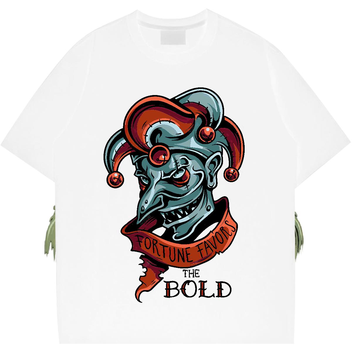 Classic Tshirts Cotton Breathable Short Sleeve Daily Wear T shirt Plus Size Cartoon DIY Customized Tees Shirts