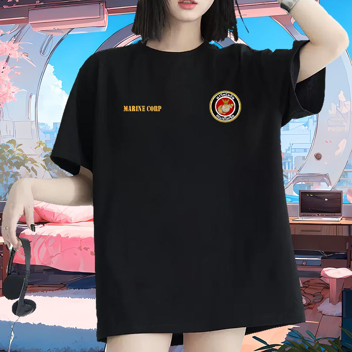 Soft T Shirt For Woman Round Neck Short Sleeve Clothes Shirt Sports Street Wear 2024 Designer Unisex Tshirts Customized Print
