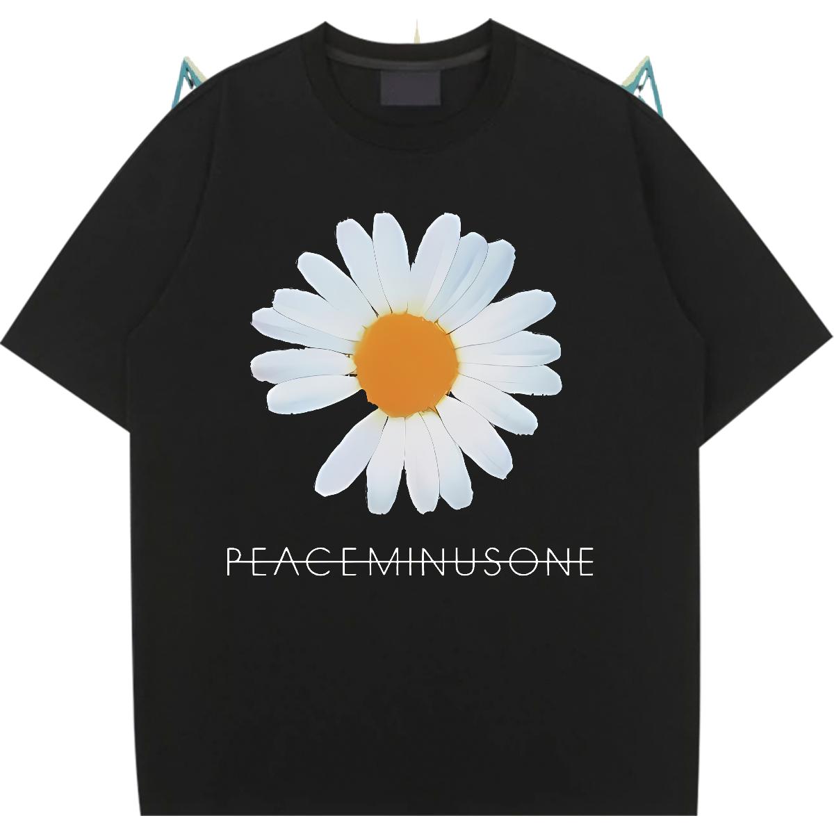 Wholesale T shirt Cotton O Neck Short Sleeves Tops Street Casual Factory Direct Lady T shirt Cartoon Printing S-3XL