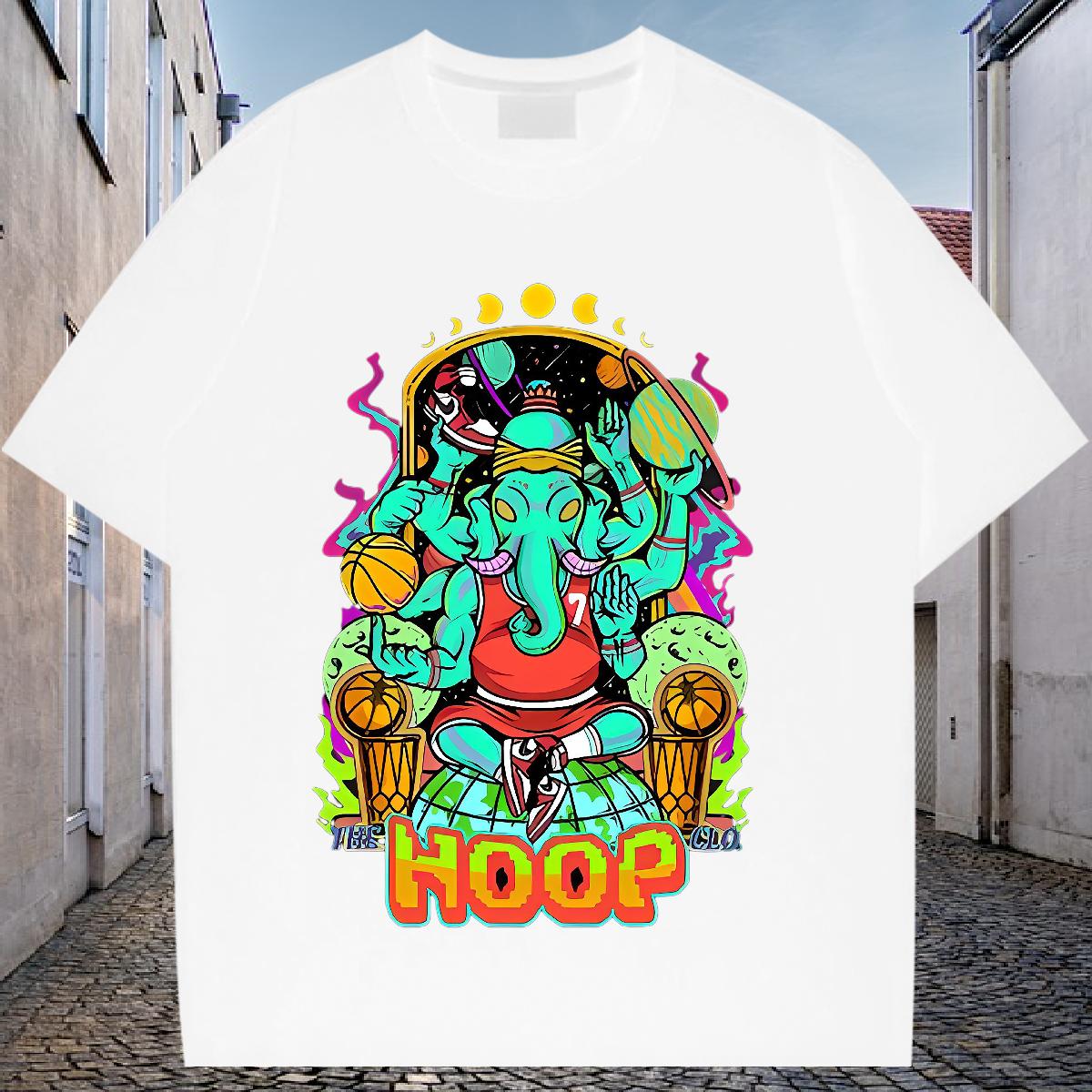 Stylist Mens T Shirts DIY Street Casual Men Tops Tees O-Neck Short Sleeve Cotton Brand