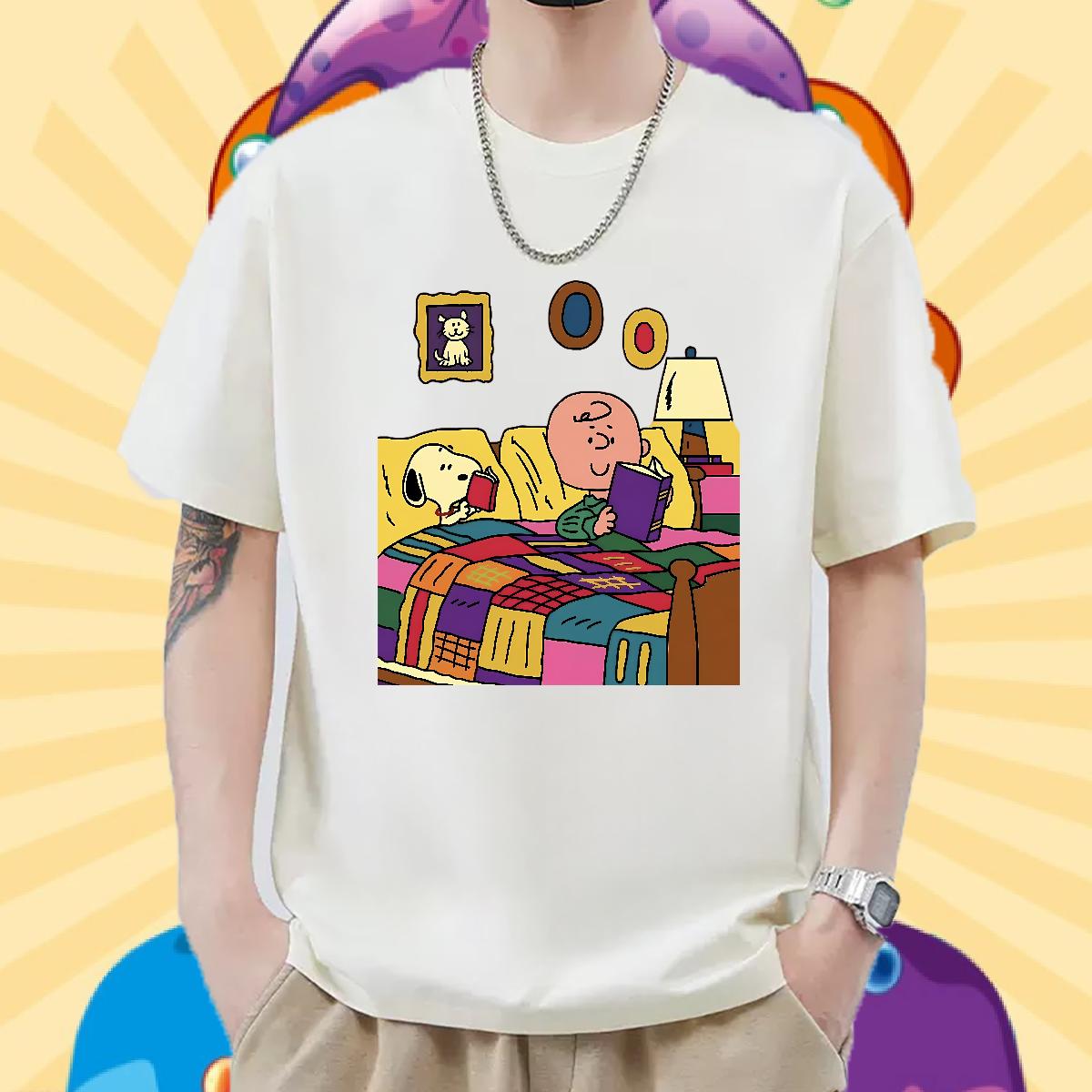 Cool T Shirts Men Beach Crew Neck Cotton Tshirt for Man Woman Fashion New Customized Tops Shirt