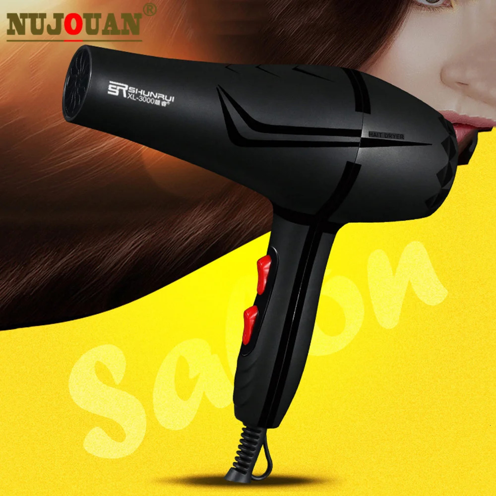 Hair Dryer Taiff Professional Brush Hairdryer for Dryers Universal Diffuser Home Appliance and Straightening Blow Drier Rotating 240708