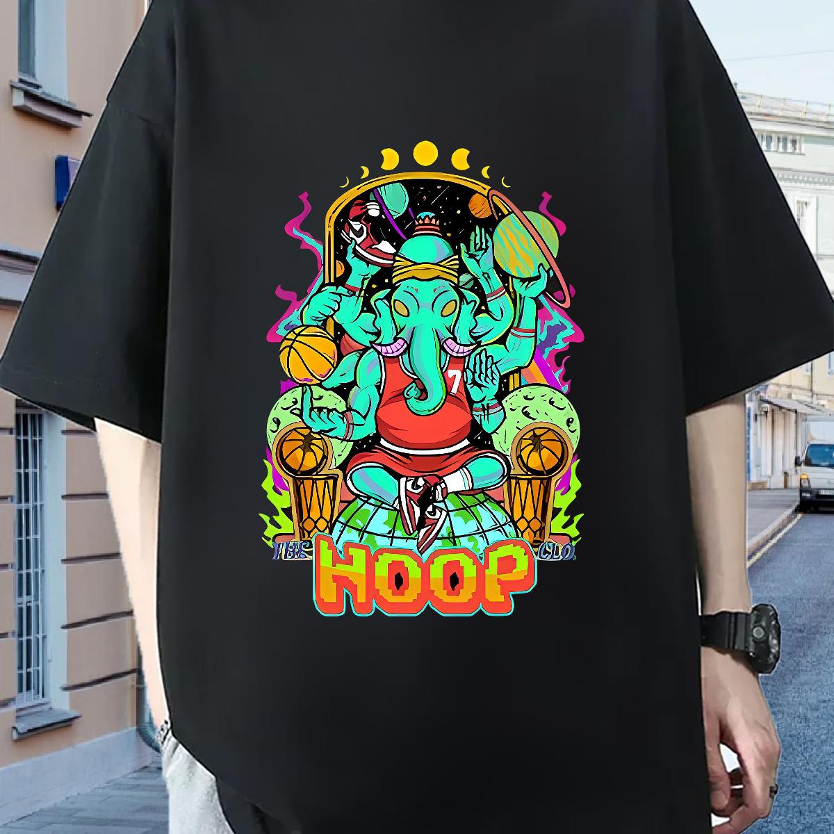 Comfortable Man T Shirts High Street Hip Hop Cotton Breathable Short Sleeve Men Tshirts Fashion New DIY Tees