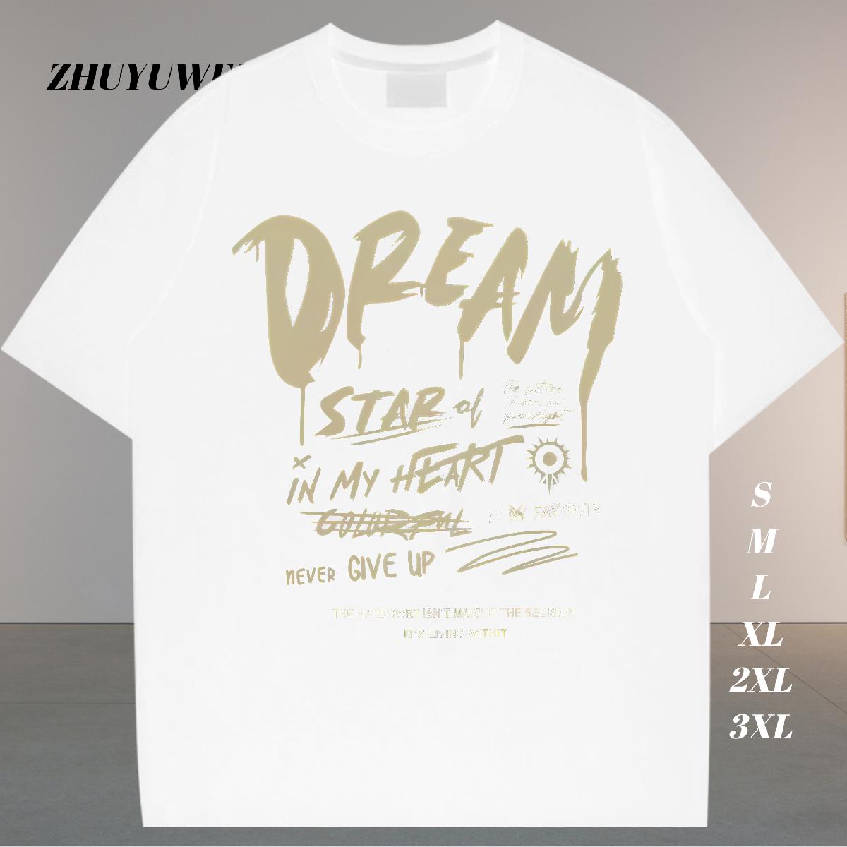 New Arrival T-Shirts for Men Plus Size Cartoon Men Tees Spring Summer Breathable Short Sleeve Comfortable Tshirts