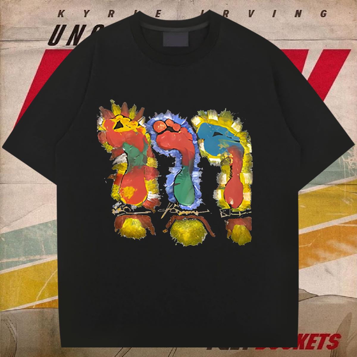 New Man T Shirts DIY Tshirt for Man Woman High Street Hip Hop Cotton Breathable Short Sleeve Brand Top Tees